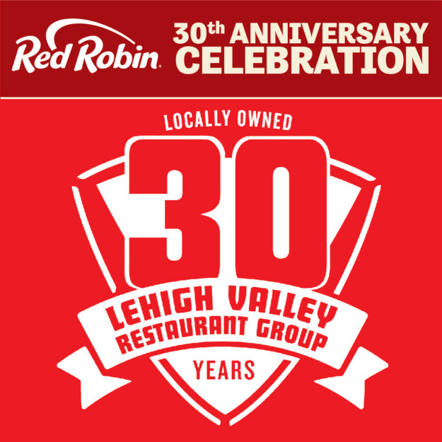 Lehigh Valley Restaurant Group Celebrates 30 Years in Business with “30 Charities in 30 Days” Donation Campaign